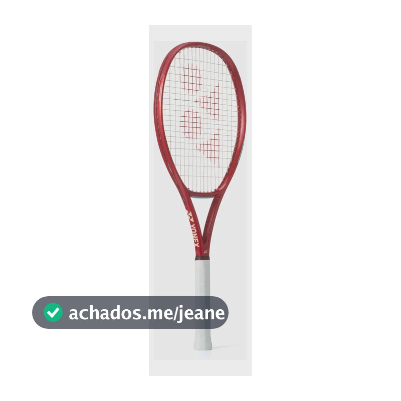 Raquete de tênis Yonex Vcore 100 300gr G8 2026 vermelha 4 3/8