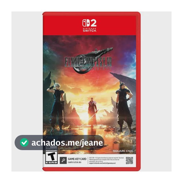 Final Fantasy Vii Rebirth Switch 2