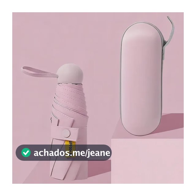 Mini Guarda-chuva Sombrinha Bolso Portátil Proteção Uv Top