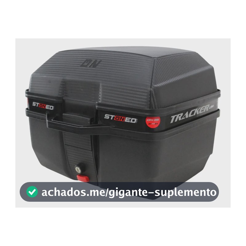 BAULETO STONED TRACKER 35L PRETO