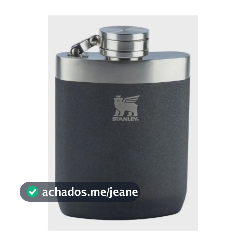 Cantil Flask 2.0 Stanley Foundry Black 236ml Cor Preto