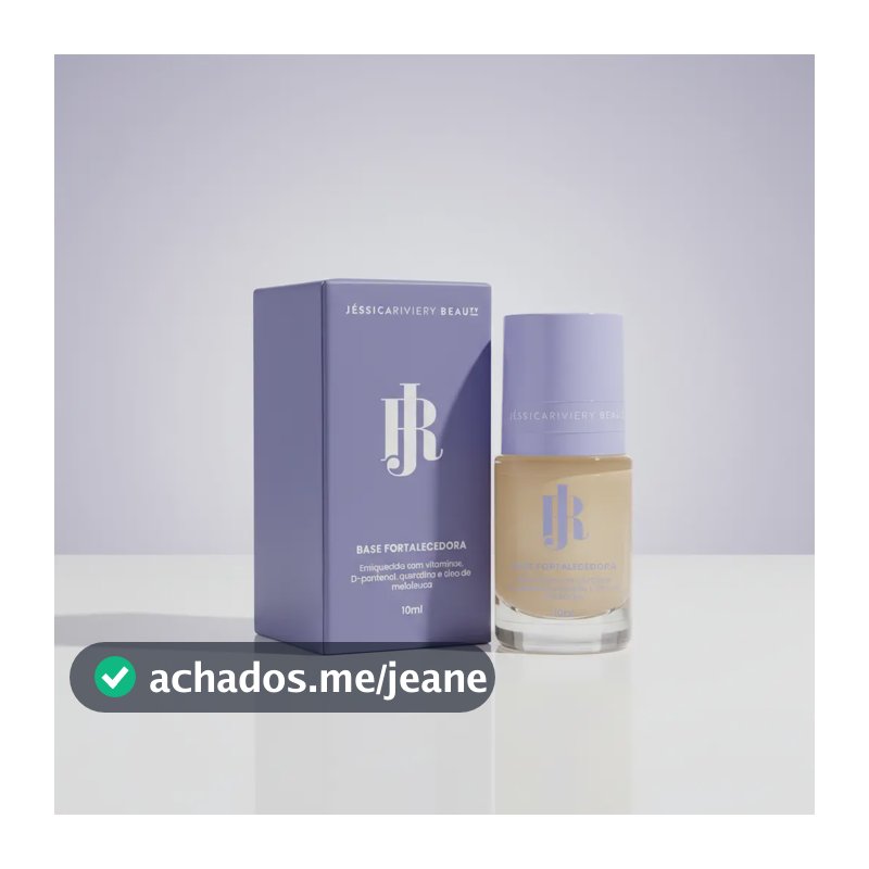 Base Fortalecedora De Unhas Jéssica Riviery Beauty  Creme