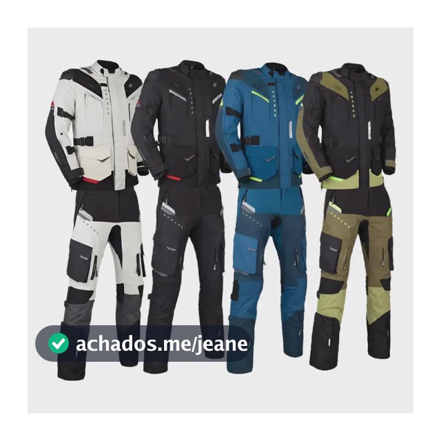 Conjunto Texx Jaqueta E Calça Nomade Masculino Motoqueiro