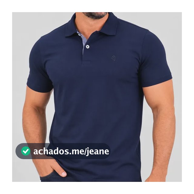 Camisa Gola Polo Masculina Algodão Premium P Ao Plus Size
