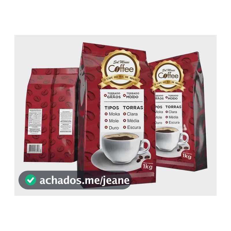 Café Torrado Em Grãos Bebida Mole, Gourmet 1kg