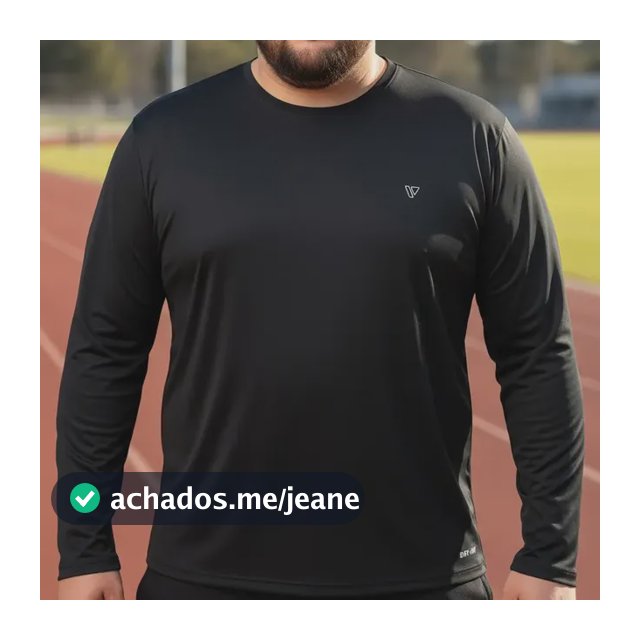 Camisas Plus Size Térmica Segunda Pele Proteção Uv Premium