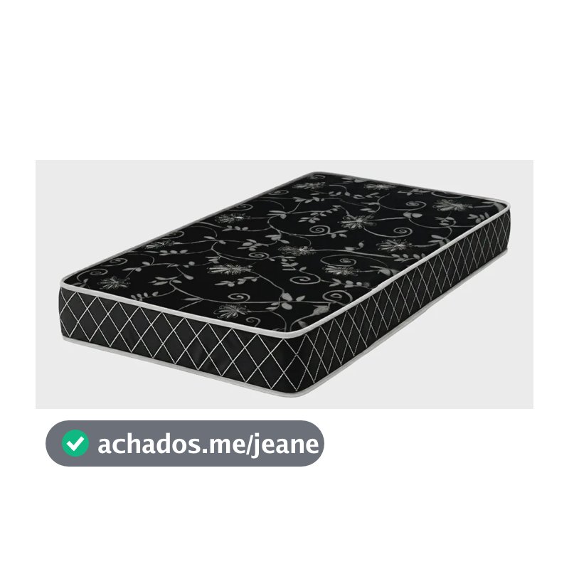 Colchão Solteiro Confort Max 188x88 Cm D20- Libélula Moveis