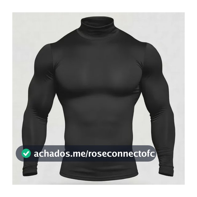 Camisa Térmica Compressão Proteção Uv 50 Gola Alta Extreme