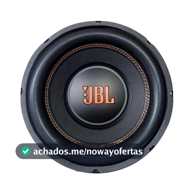 Subwoofer 10 Polegadas 350w Rms Jbl Multisystem Automotivo Cor Preto