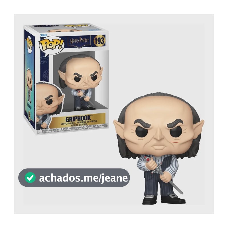 Boneco Funko Pop! Harry Potter 8 - Grampo
