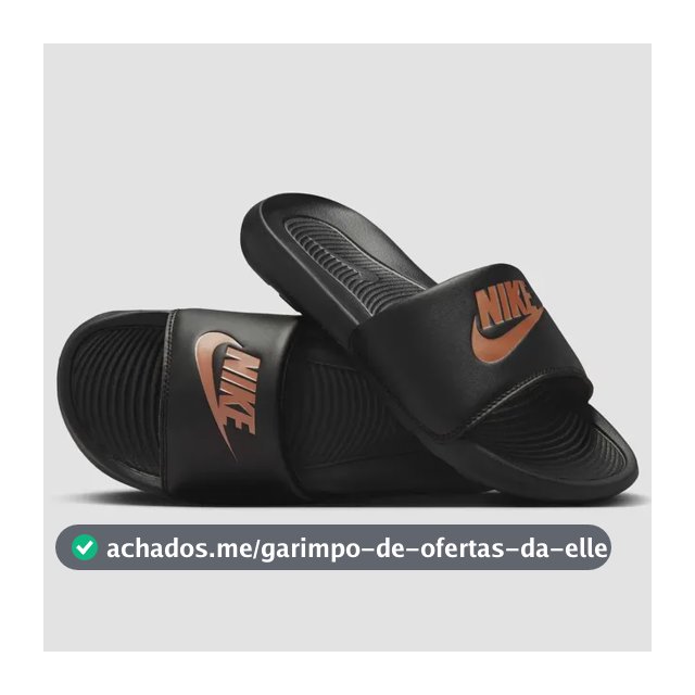 Chinelo Nike Victori One Preto