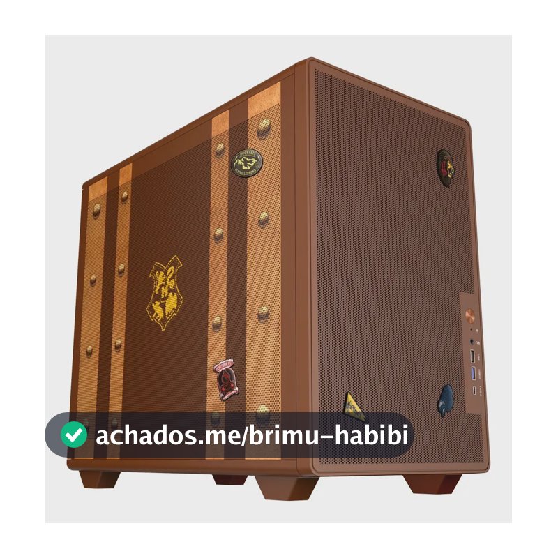 Gabinete Gamer Redragon Harry Potter Magic Trunk Sem Fans