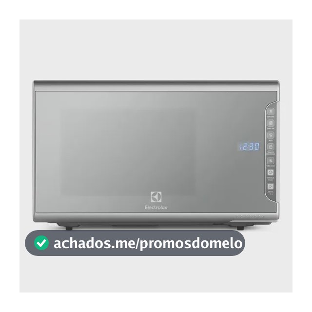Micro-ondas MI41S Inox Espelhado Painel Integrado 31 litros Electrolux