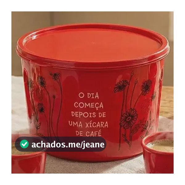 Kit Café Pote 2l E 6 Xicara Chicara Pequena Plástico Barato