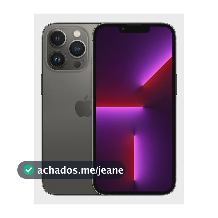 Apple iPhone 13 Pro (128 GB) - Grafite (Novo com caixa aberta)