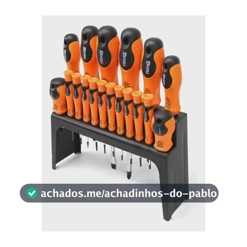 Chave De Fenda/phillips/torx Jogo De 18 Peças - Fortgpro