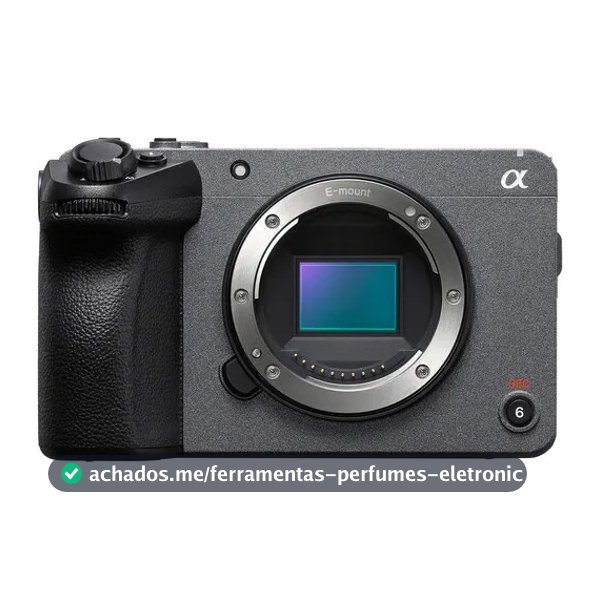 Câmera Sony Fx30 Ilme-fx30 Mirrorless Corpo Preto 4k Uhd