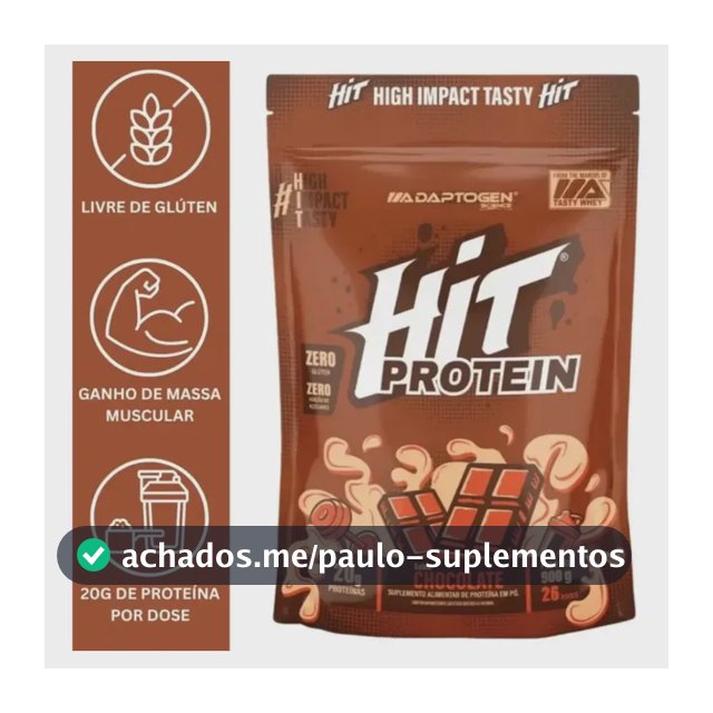 Whey Protein Adaptogen Hit Chocolate proteína