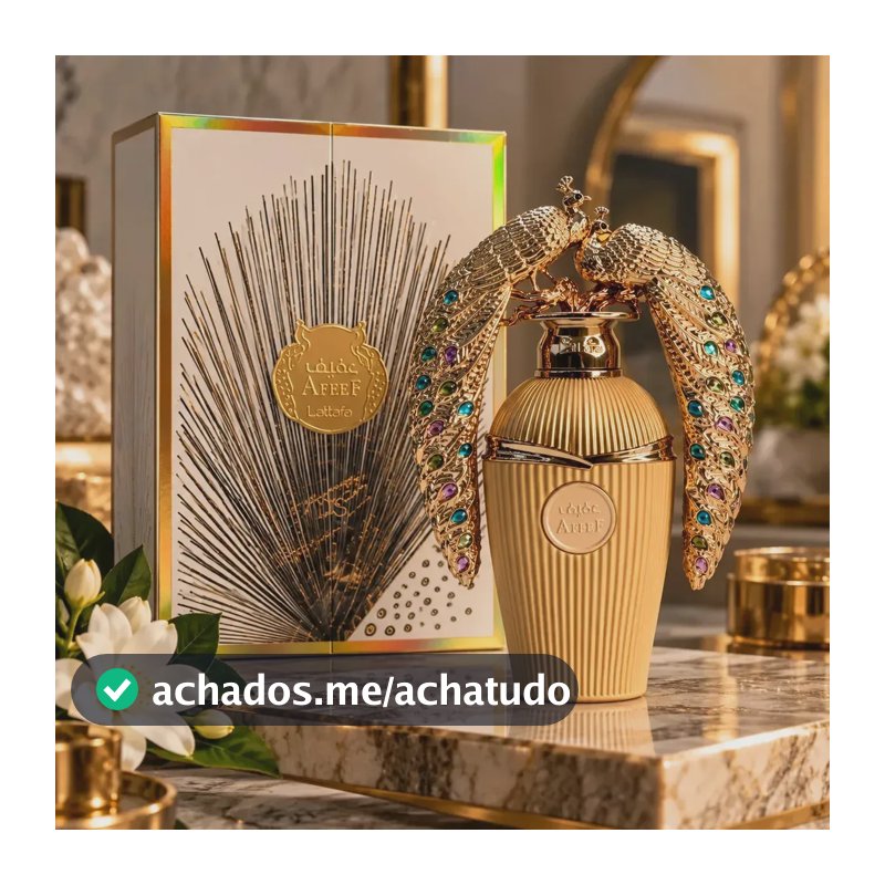 Perfume Arabe Lattafa Afeef Edp Unissex 100ml