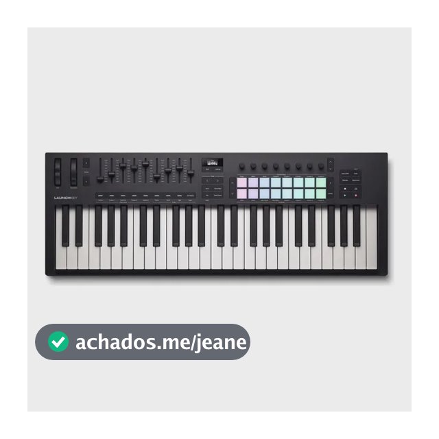 Teclado Midi Novation Mk4 Launchkey 49 Teclas