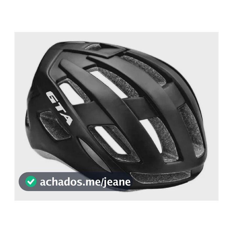 Capacete Mtb Gta Rider Ciclismo Bike Led Traseiro In Mold Cor Preto Tamanho M (54-57cm)