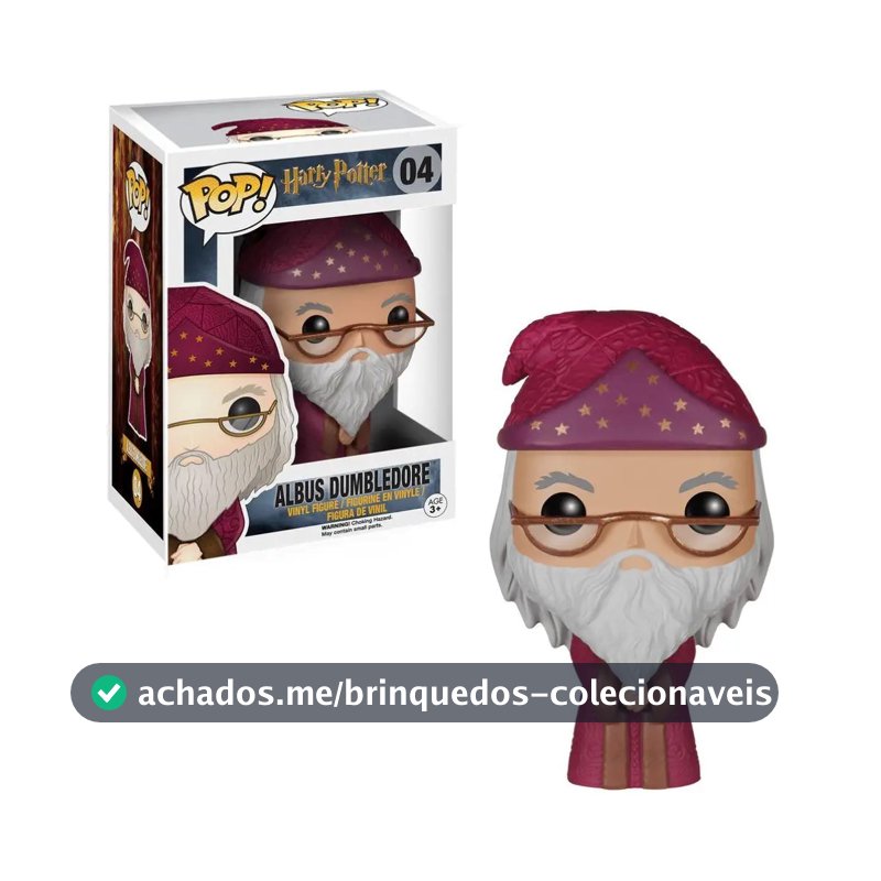 Boneco Funko Pop! Harry Potter - Alvo Dumbledore