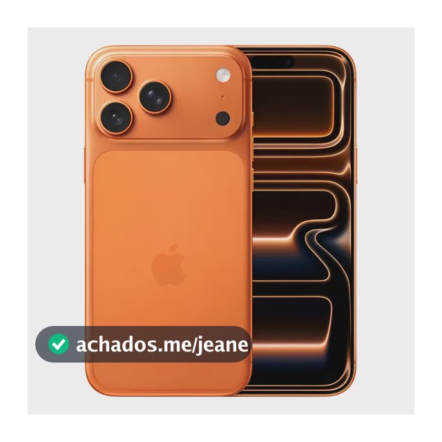 iPhone 17 Pro Max 256GB - Laranja-cósmico - Distribuidor Autorizado