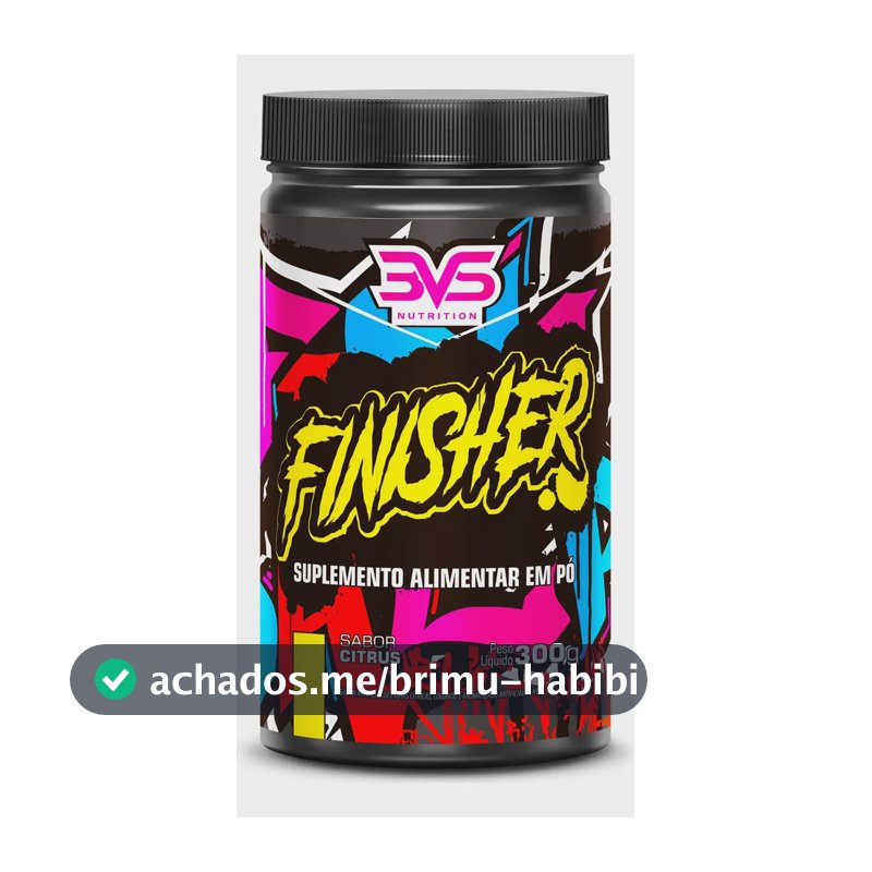 Pós Treino / Intra Treino Finisher 300g - Sabor: Citrus - Fórmula Exclusiva Com 7 Ingredientes Que Auxiliam Na Recuperação Pós Treino Amino Energy