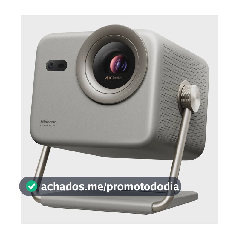 Hisense Projetor Laser RGB 4K M2 Pro 200" polegadas, 1300 Lumens, Zoom Óptico, DTS virtual: X