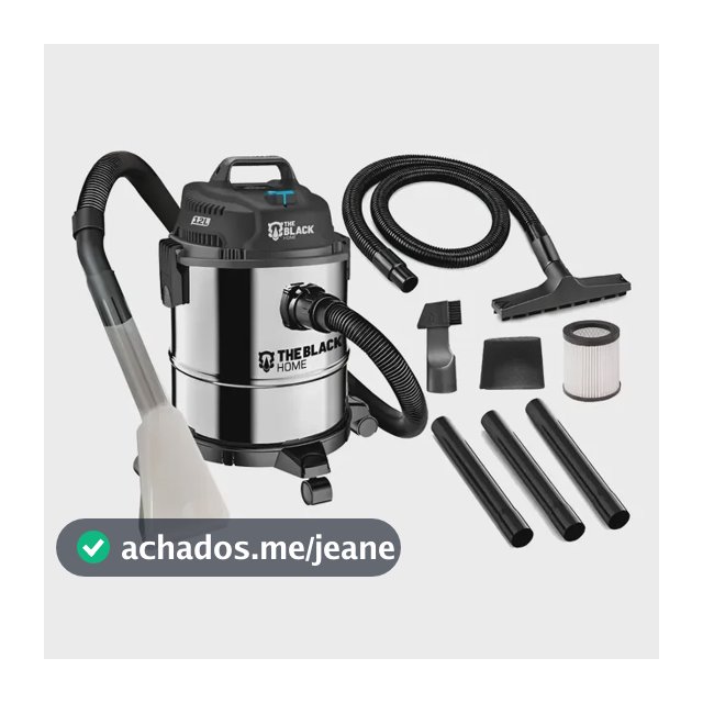 Aspirador Pó E Água 12l Inox + Bico Extratora