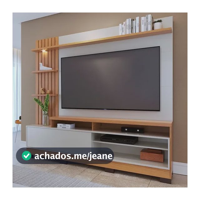 Estante Home Theater Para Tvs Até 65 Polegadas Com Led 1
