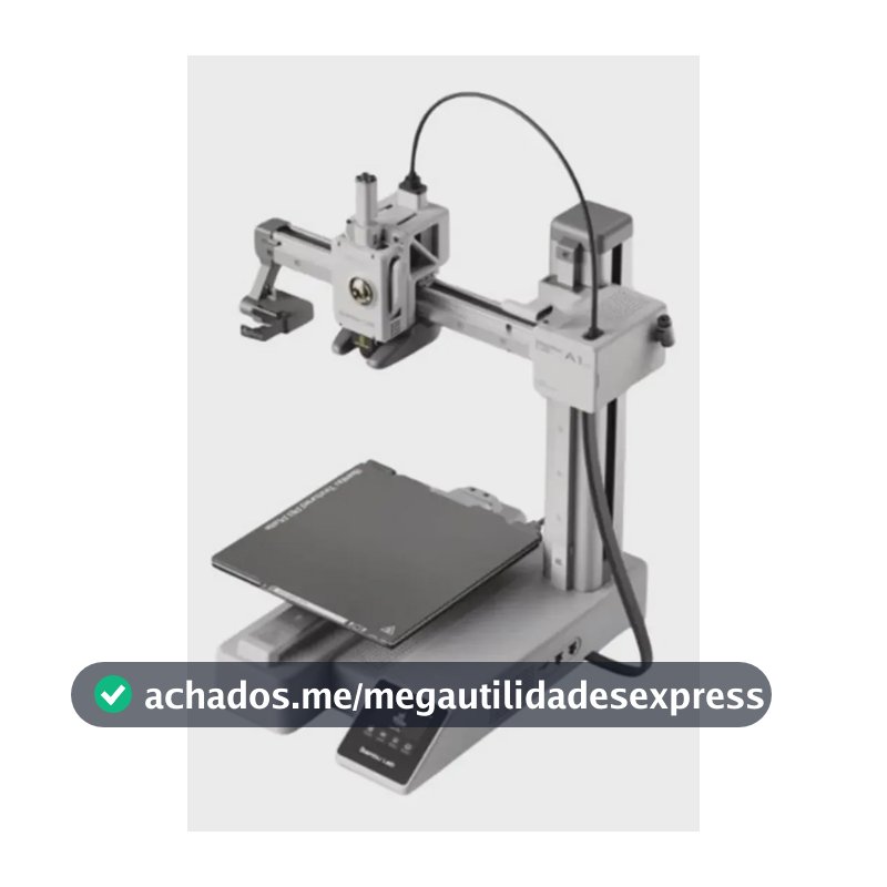 Impressora 3D Bambu Lab A1 Mini cor cinza Sem AMS