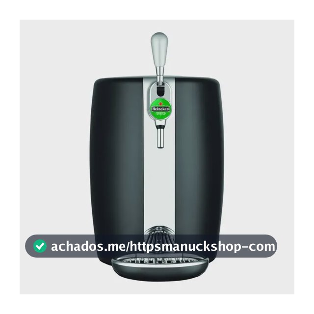 Chopeira de cerveja Krups Heineken B101 preto por 5L
