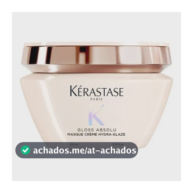 Gloss Absolu Masque Crème Hydra Glaze Máscara 200ml Kérastase