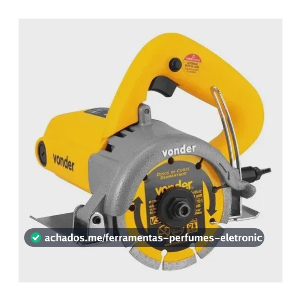 Serra Mármore Vonder Smv1300w Tipo Makita - Concreto Madeira