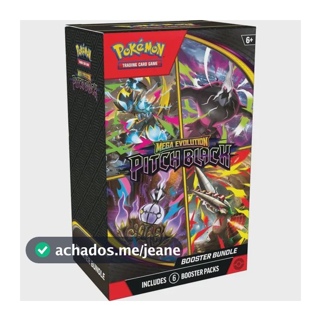 Pokémon Tcg:  Pitch Black - Booster Bundle Zarude Inglês