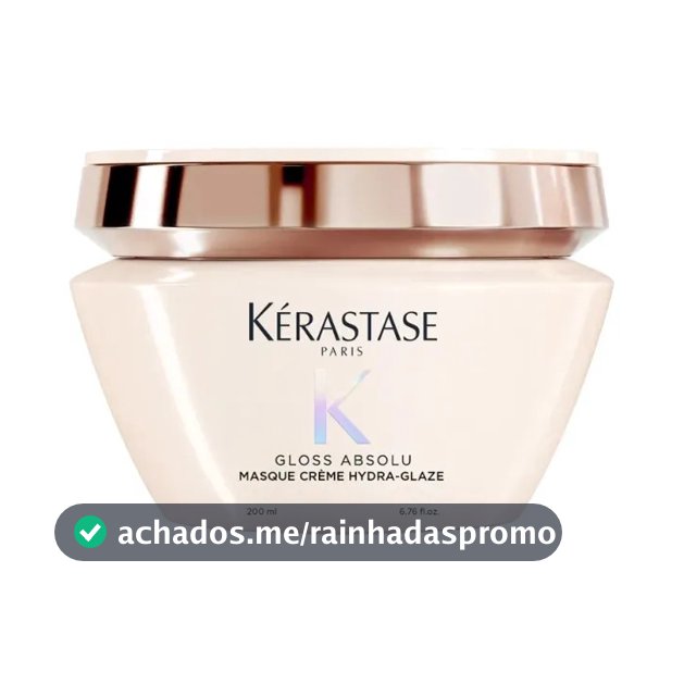 Gloss Absolu Masque Crème Hydra Glaze Máscara 200ml Kérastase