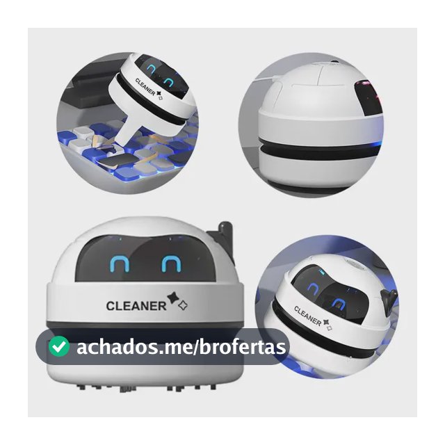 Mini Aspirador De Mesa Limpador Pó Teclado Migalhas