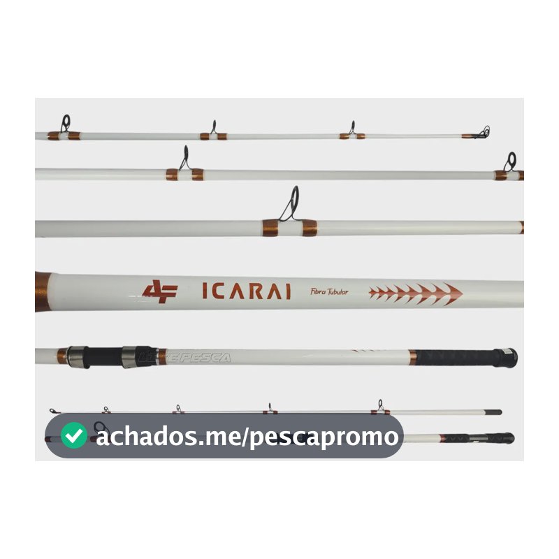 Vara Para Molinete Albatroz Icarai (3,30m) 80-150g- 2 Partes