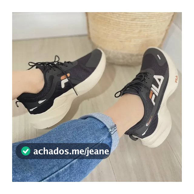 Tênis Fila Progress Lite Feminino Confortável Original Novo