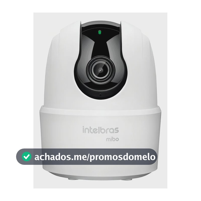 Câmera Inteligente Intelbras Ime 360 3mp Visão 360 Wi-fi Cor Branco