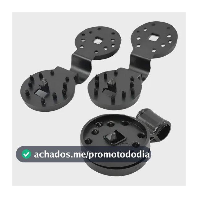 Kit 100 Prendedor Para Sombrite Com Trava Presilha Preto Preto