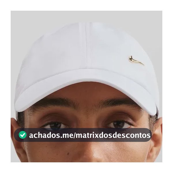 Boné Nike Dri-fit Club Unissex Branco P/m