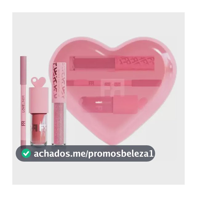 Kit Fran Lover Gloss Labial E Lapis Labial By Franciny Ehlke