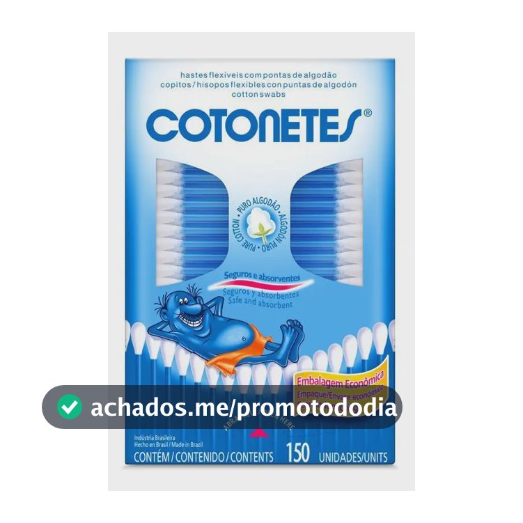 Hastes Flexíveis COTONETES 150 unidades