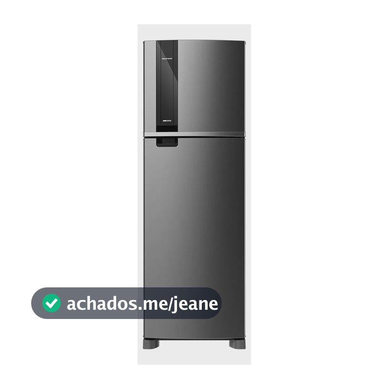 Geladeira Frost Free Duplex 415 Litros Cor Inox Brastemp - B Inox 220v