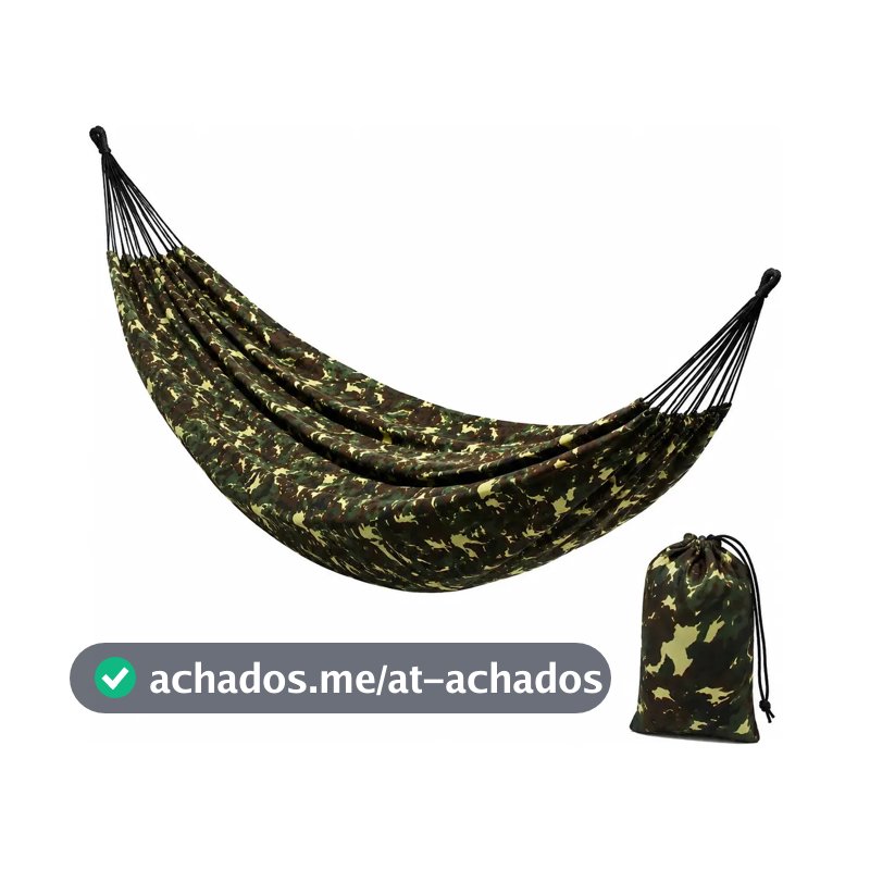 Rede de Descanso Militar Camuflada 3.5m Rede Têxtil