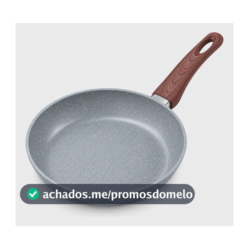 Frigideira Antiaderente 24cm Cerâmica Indução Granito