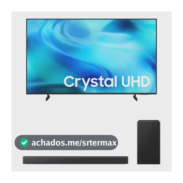 Samsung Smart Tv 58 Crystal Uhd 4k 2026 + Soundbar Samsung Hw-b450f