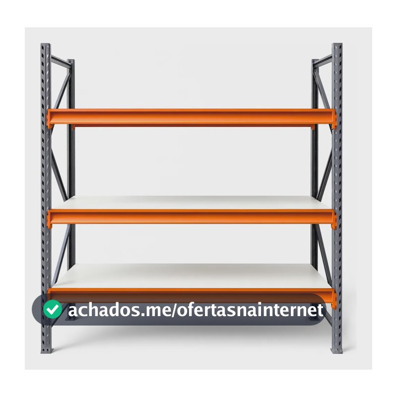 Mini Porta Pallet Palete Inicial Slim Com Mdf  200x180x80 Não Possui